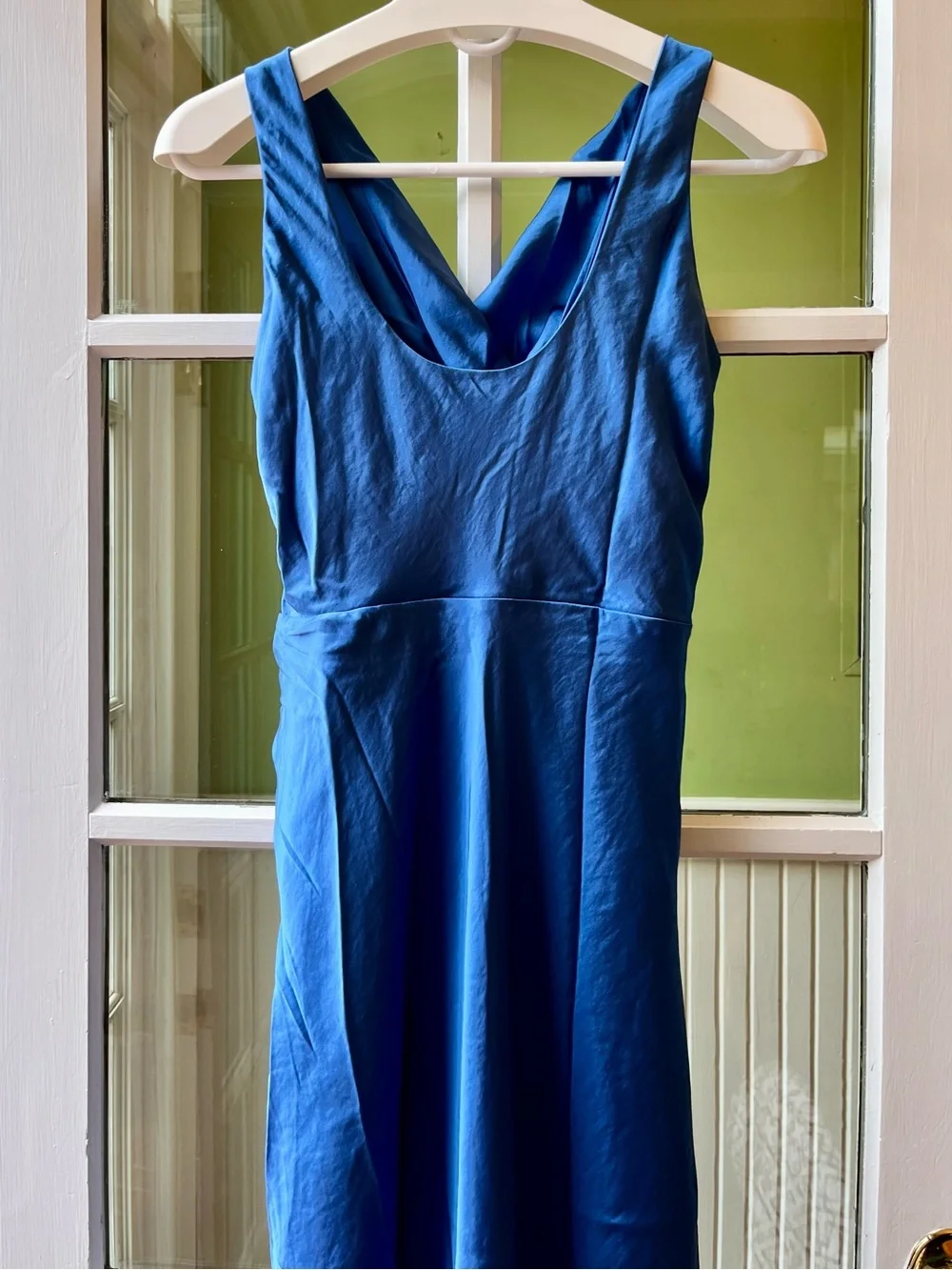 NWT Abercrombie & Fitch UK Gemstone Blue Dress, Summer Wedding Prom Formal Gown - Picture 3 of 12